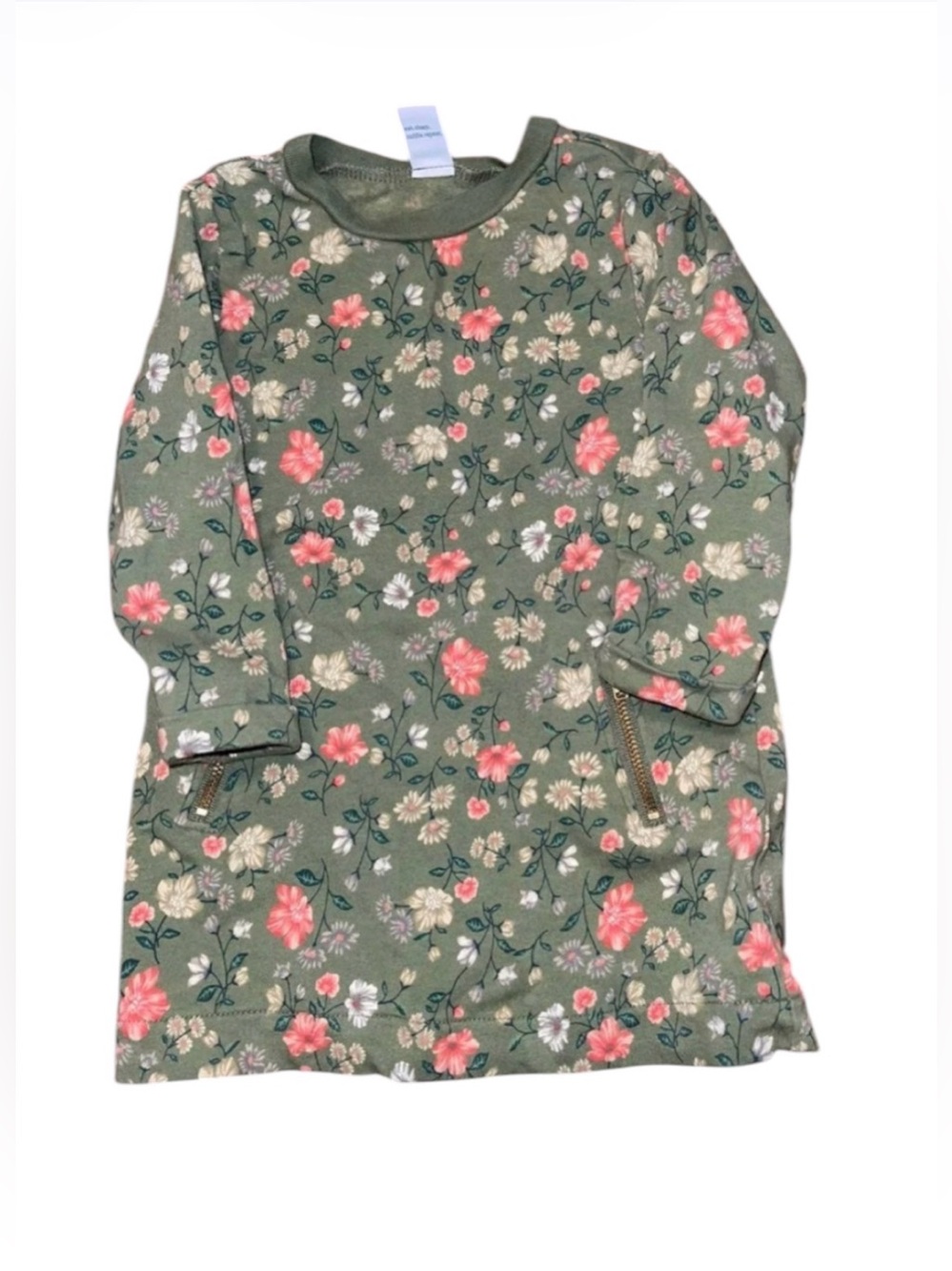 Old Navy Baby Girl Long Sleeve Floral Dress
